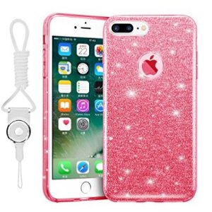 Prime会员特惠 Hanlesi 闪亮水晶iPhone 7 Plus手机保护壳 - 多色可选