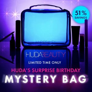 上新：Huda 生日神秘礼盒套装 含6个她的必备产品 超值入手