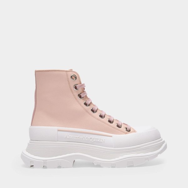 粉色高邦鞋