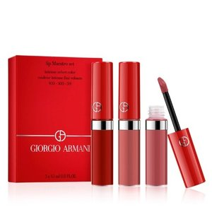 补货：Armani Beauty 阿玛尼唇釉迷你套装 热卖色+限量色