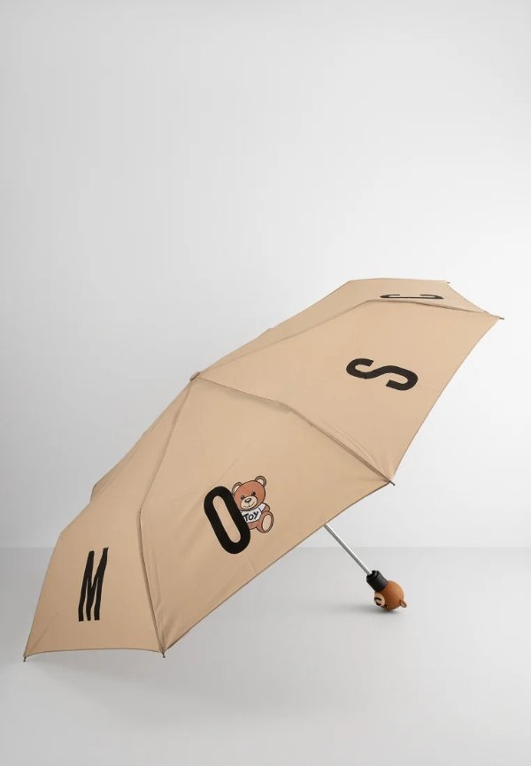 棕色小熊伞