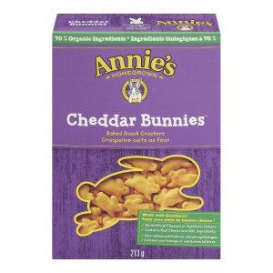 Annie's Homegrown 奶酪口味兔子形状饼干