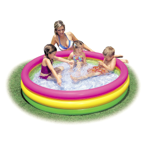 Intex 57422NP 儿童彩色充气游泳池/戏水池