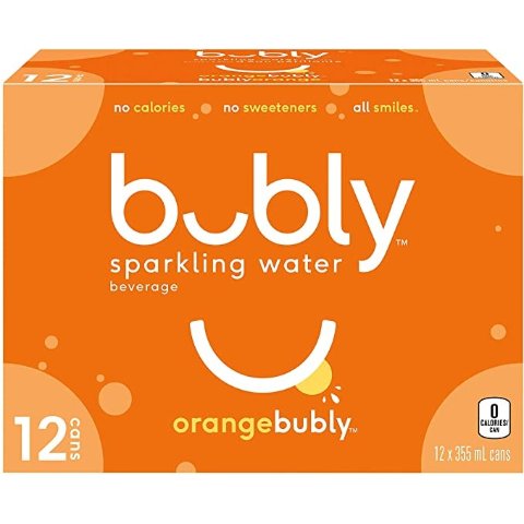 bubly 气泡水 橙子味 12x355ml