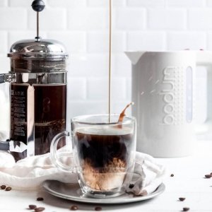 超后一天：Bodum 丹麦时尚咖啡用具热促 $14收咖啡壶 $45收鹅颈电水壶