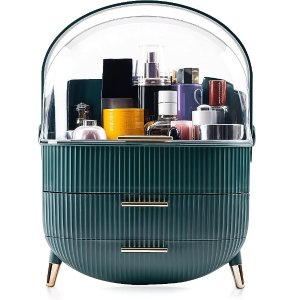 ICON BEST 化妆收纳盒 带透明盖的化妆品展示柜