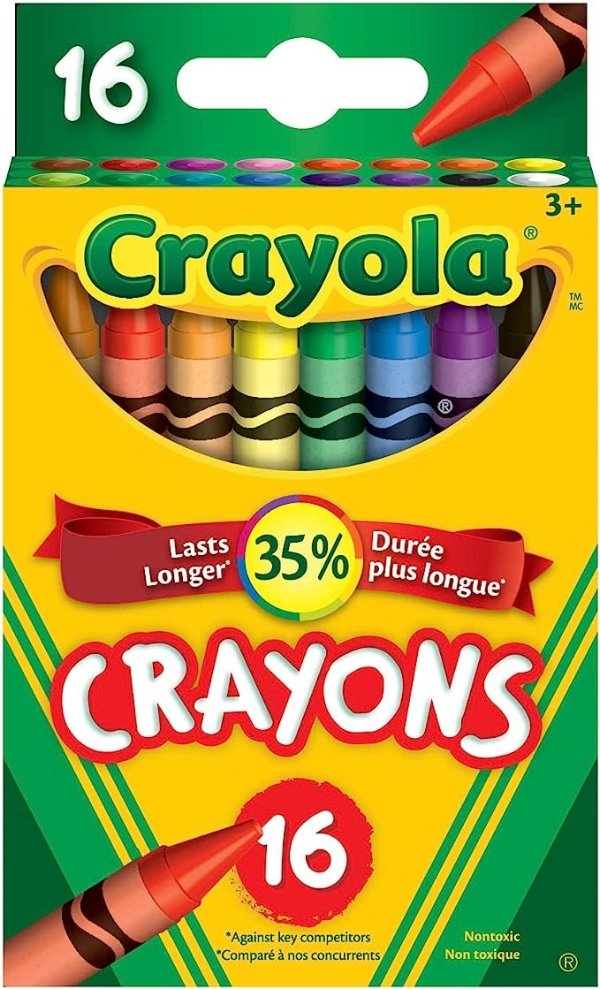 16 Crayons绘画蜡笔