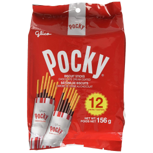 史低价：Glico Pocky 巧克力味 草莓味 12小包 好吃到停不下来
