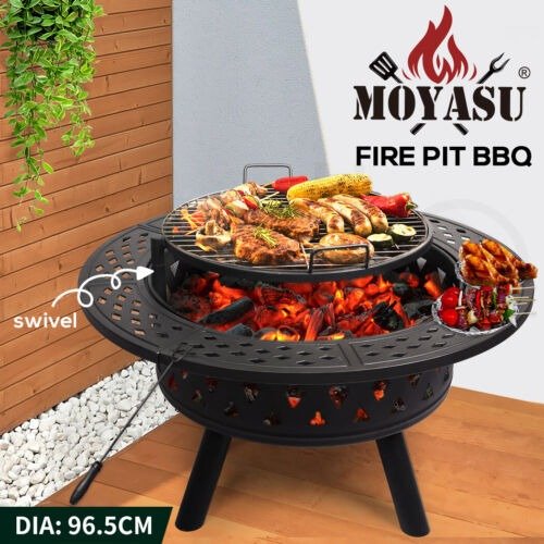 Moyasu Fire Pit BBQ Grill 户外烧烤架
