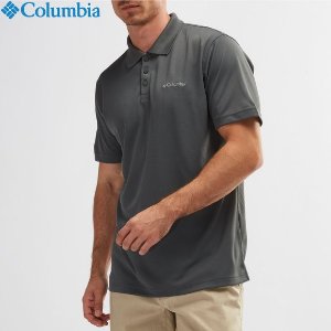 Columbia 男士舒适纯色Polo衫 夏季清爽不油腻