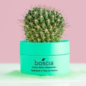 Boscia 护肤产品热卖 收仙人掌水霜、清洁套装