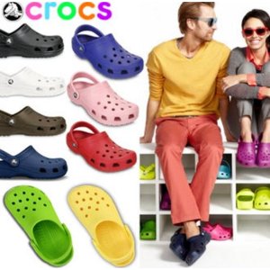 精选Crocs 沙滩鞋、凉拖、休闲鞋等促销特卖