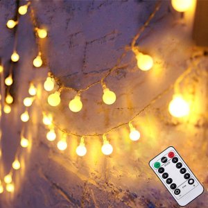 Liwiner  可调节LED梦幻装饰串灯  50个串灯8种模式