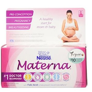 雀巢NESTLÉ MATERNA怀孕及哺乳期综合维生素100片