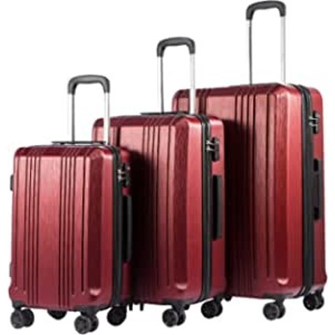 Coolife 20+24+28行李箱3件套 