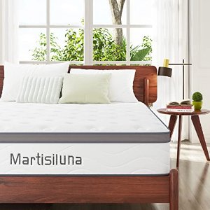 史低价：Martisiluna 记忆泡沫双人床垫 Queen  防静电双边支撑减压