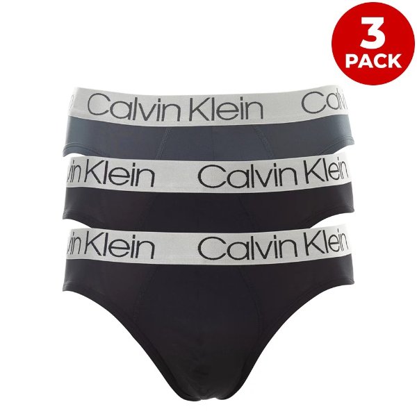 Calvin Klein 男士3条装