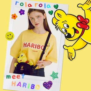 HARIBO x ROLAROLA 韩国人气少女品牌联名折扣 可爱熊熊糖穿上身