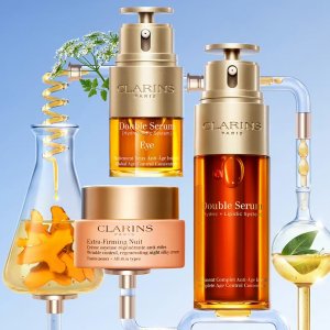 Clarins娇韵诗 限时6.5折起💥50ml双萃精华$130 (官网$175）