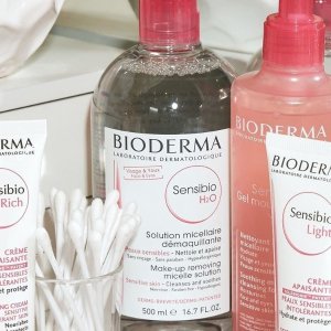 最后一天：Bioderma 贝德玛 卸妆粉水2瓶装$24 保湿护唇膏$7.99/2支
