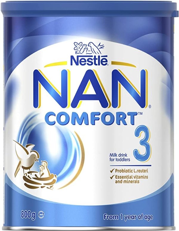 NESTLE NAN COMFORT 3, 1岁+, 800g