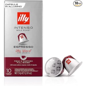 Illy平均€0.43/颗中深烘胶囊咖啡 10颗*10盒
