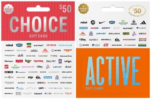 TCN Choice/Active礼卡