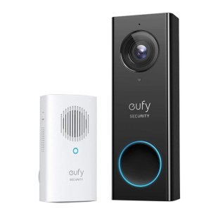 史低价：eufy Security 1080P 可视门铃 + Chime 套装无月费超实惠