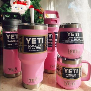 ⏰今晚截止⏰：Yeti 水杯 用它只有一次和无数次 巨火网红吸管把手杯$36