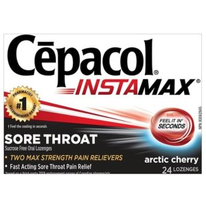 💥史低价💥：Cēpacol Instamax 速效润喉糖 24片 极度凉感超爽