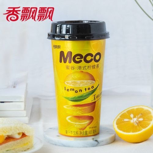香飘飘 Meco 果汁茶 港式柠檬茶 400ml