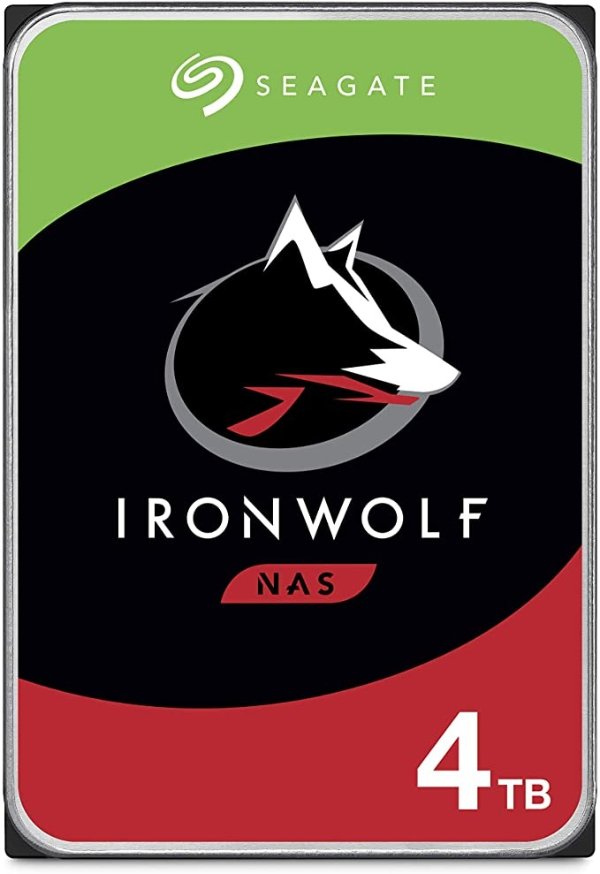 IronWolf 4TB NAS 机械硬盘