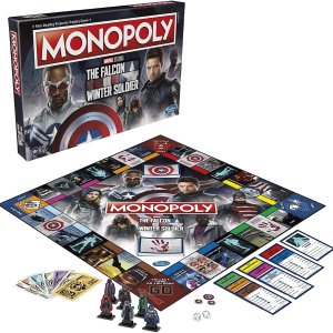 史低价：Monopoly 猎鹰与冬兵大富翁 为漫威粉丝打造 适合2-6名玩家