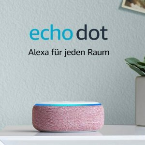 折后€15.2！Echo Dot (3rd Gen) 智能音响 Alexa语音助手