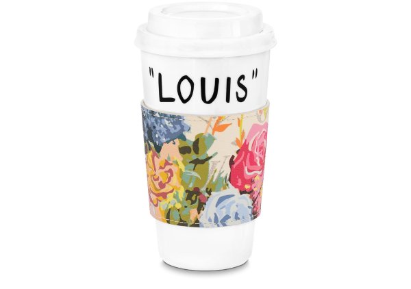 Louis LV 花朵马克​​杯