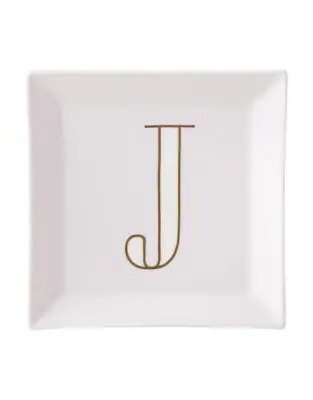 字母"J" 餐盘