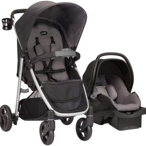 史低价：Evenflo FlipSide 婴儿推车+安全座椅/提篮 套装