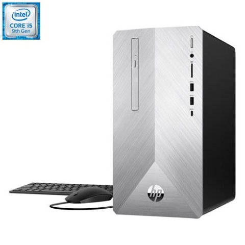 HP Pavilion Desktop PC - Silver (Intel Core i5-9400/2TB HDD/128GB