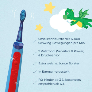 Playbrush 儿童电动牙刷 智能声波 适合3岁以上 宝贝认真刷牙