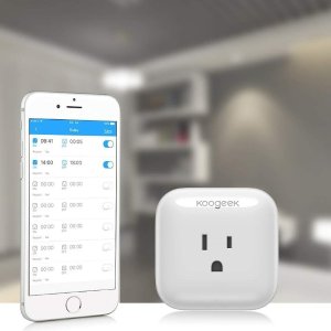 独家：Koogeek  Wi-Fi升级版智能插座 兼容Apple HomeKit、Alexa以及Google Assistant
