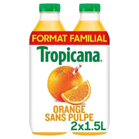 橙汁 1.5L 两瓶装
