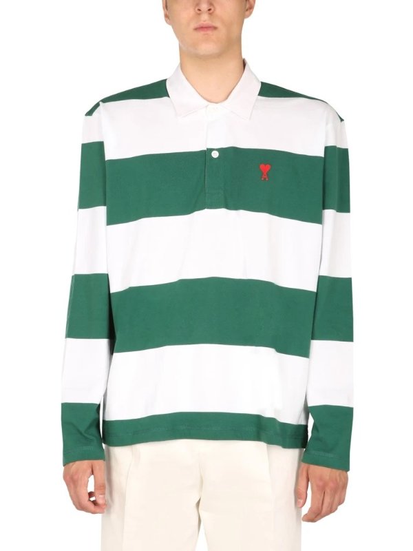 de Coeur Striped 条纹polo衫