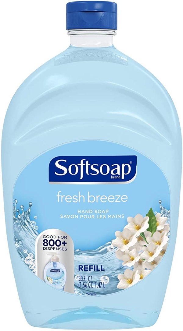Softsoap 洗手液 1.47 L 清风