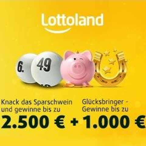 只要€1.5 赢1200万欧元大奖今晚开奖！2注Lotto 49选6+10次小猪刮刮乐+10 horseshoe