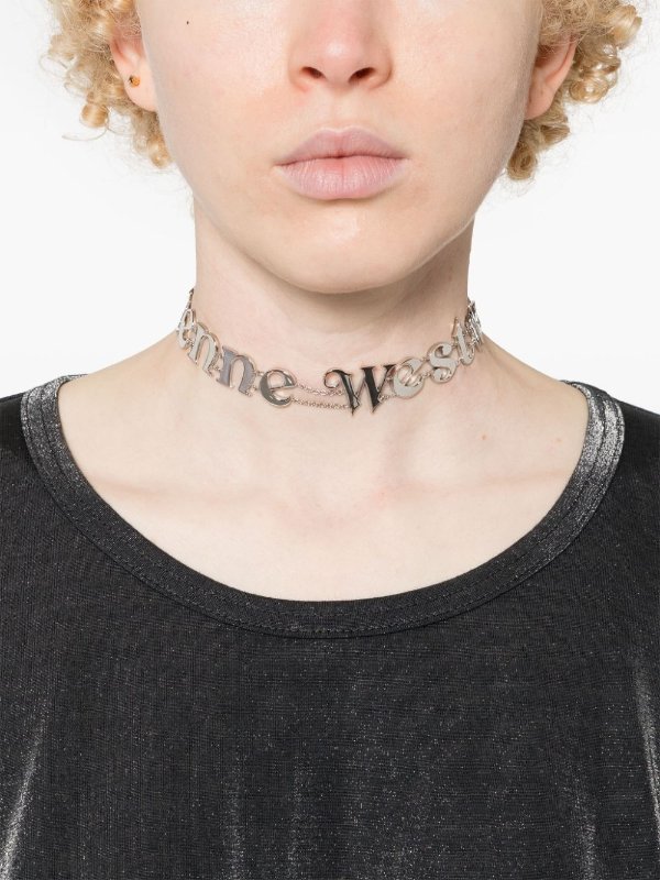 字母Logo choker 