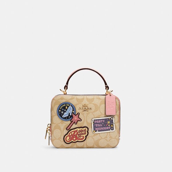 disney x coach 灰姑凉马车包