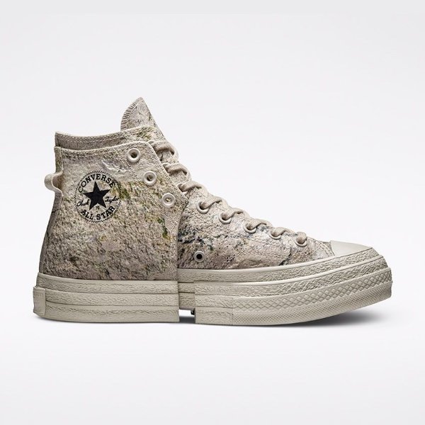 x Feng Chen Wang 2-in-1 Chuck 70 High Top in Grey/Grey/Grey x Feng