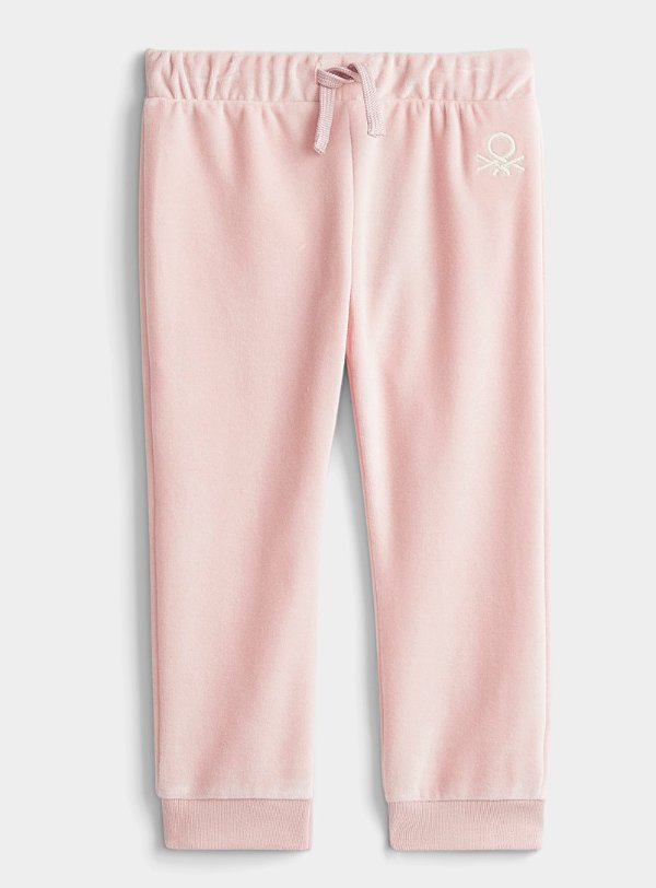 粉色休闲裤