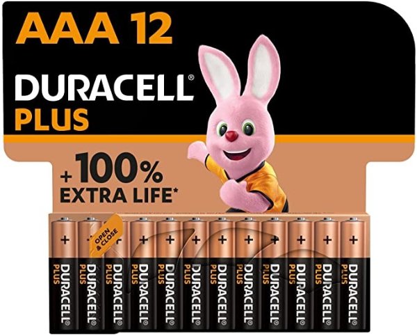 Duracell AAA电池1.5 V 12个