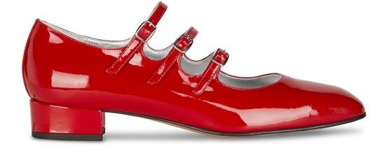 红色玛丽鞋